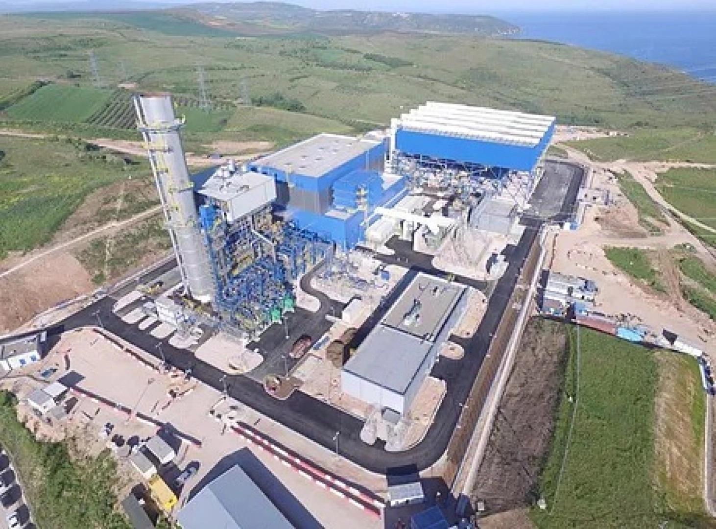 Enerji santrallerindeki tesislerin bakımı, raspa ve boyası